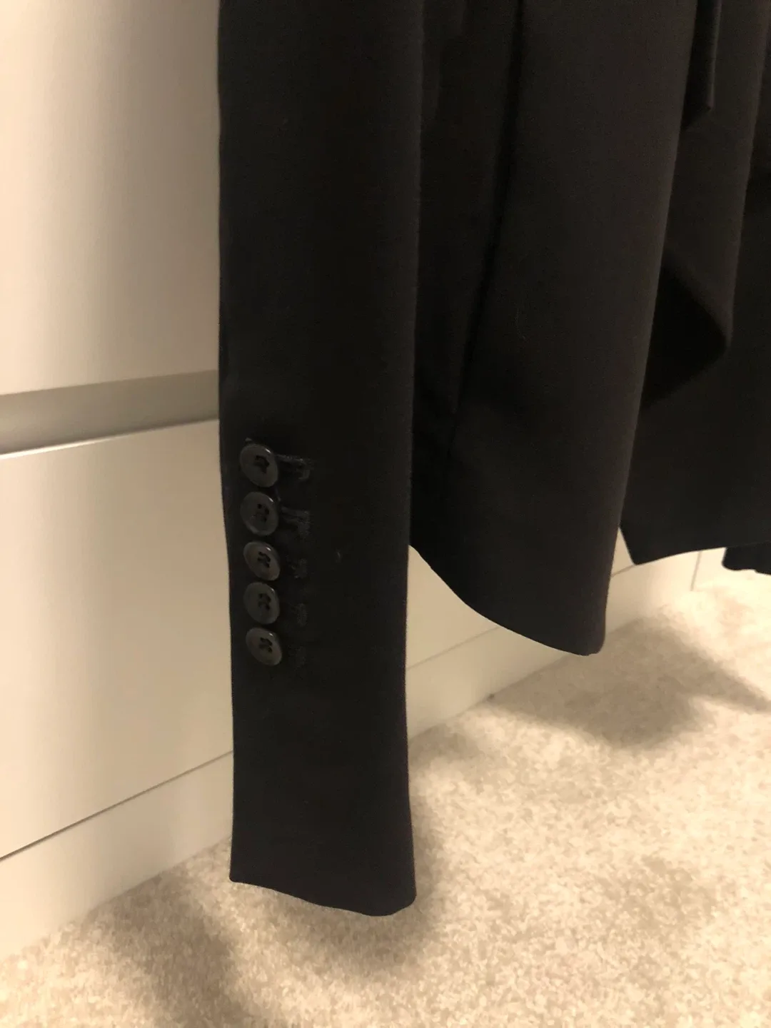 BCBGMAXAZRIA Black Blazer - Size XS image indicator(2)