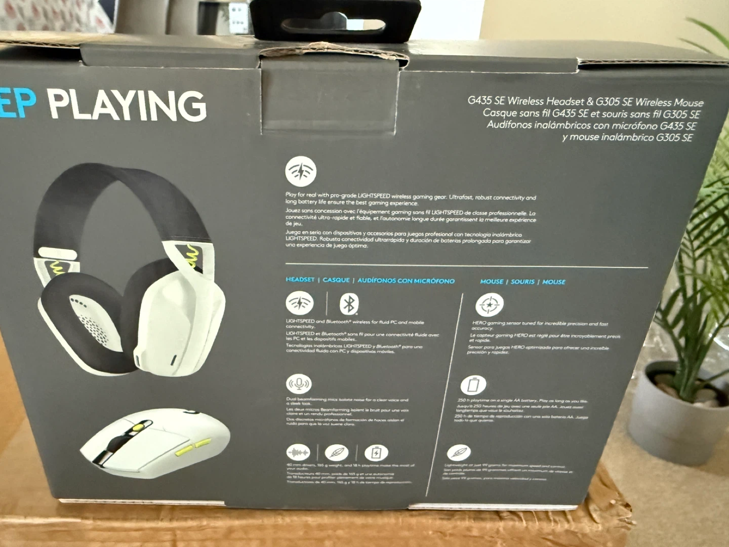 Logitech G435 SE Headset & G305 SE Wireless Mouse Combo - photo 2