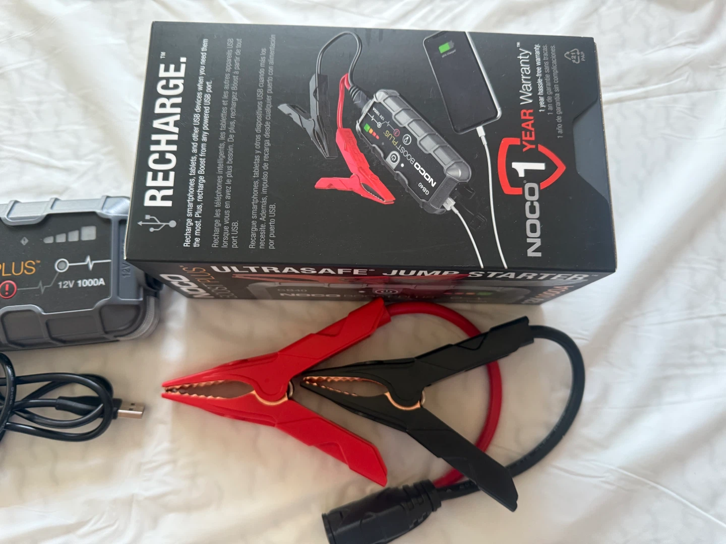 NOCO Boost Plus GB40 Jump Starter - photo 2