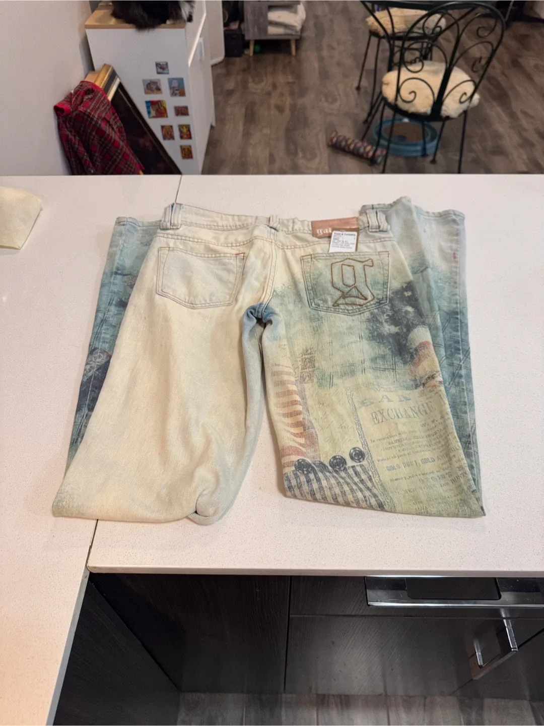 Vintage galliano Multicolor Jeans - size 27 image indicator(6)