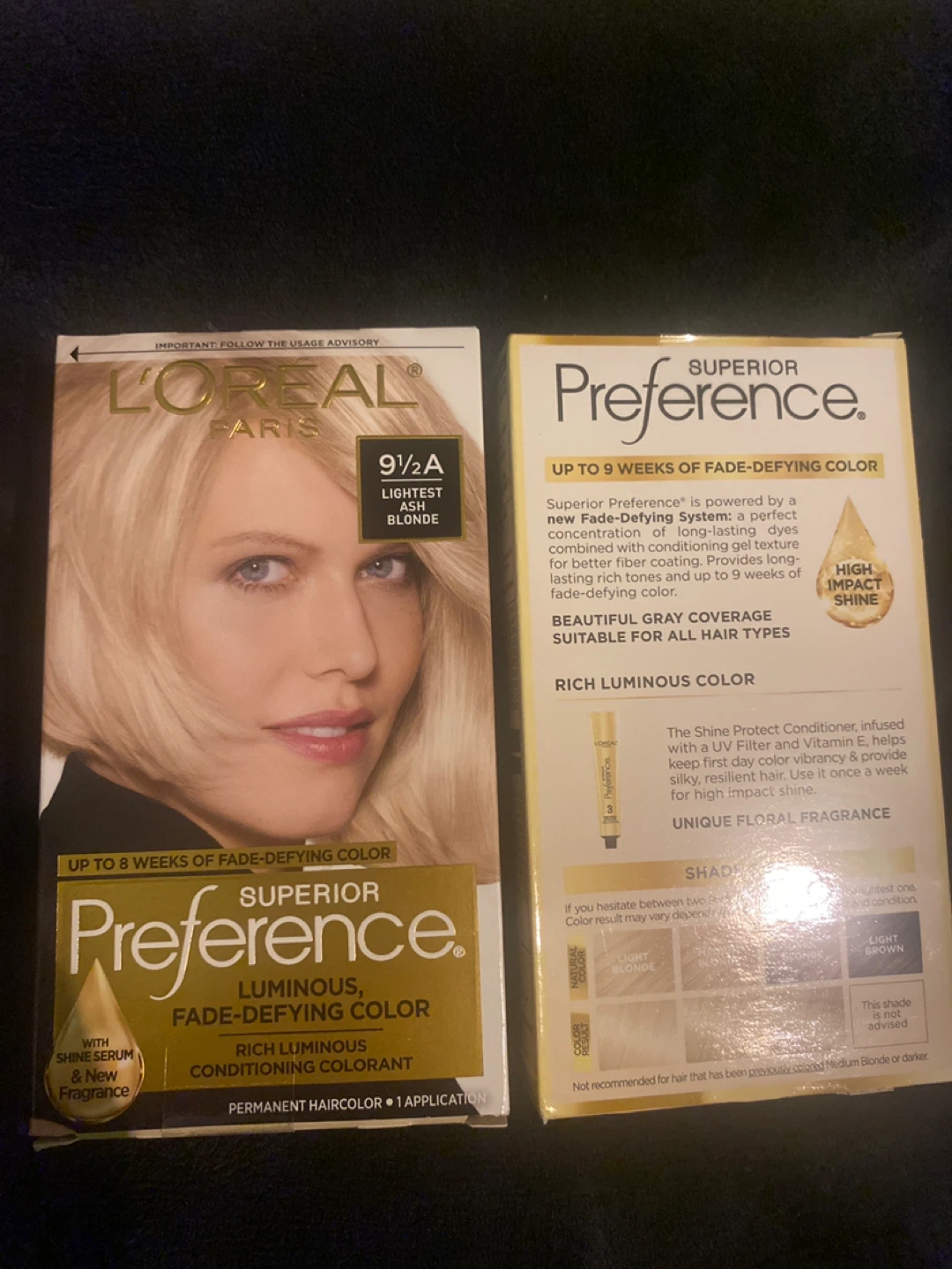 L'Oreal Paris Superior Lightest Ash Blonde Hair Dye