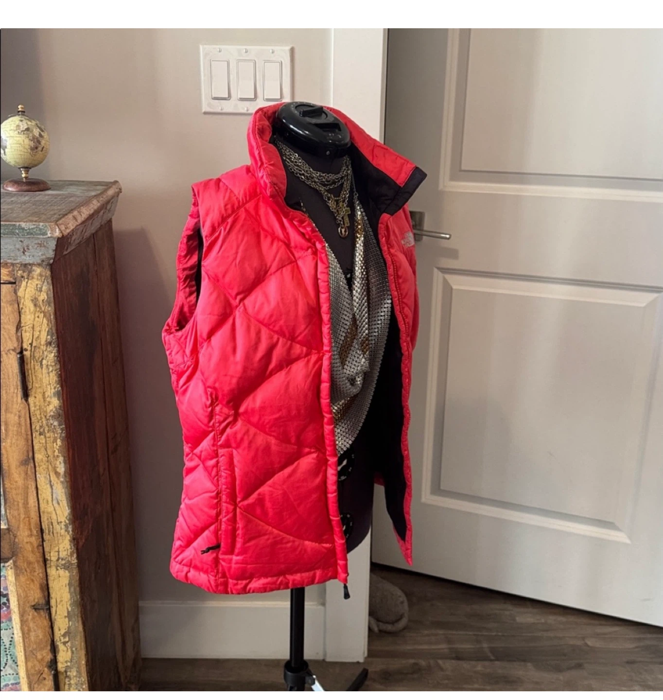 North face pink 550 down vest - photo 5