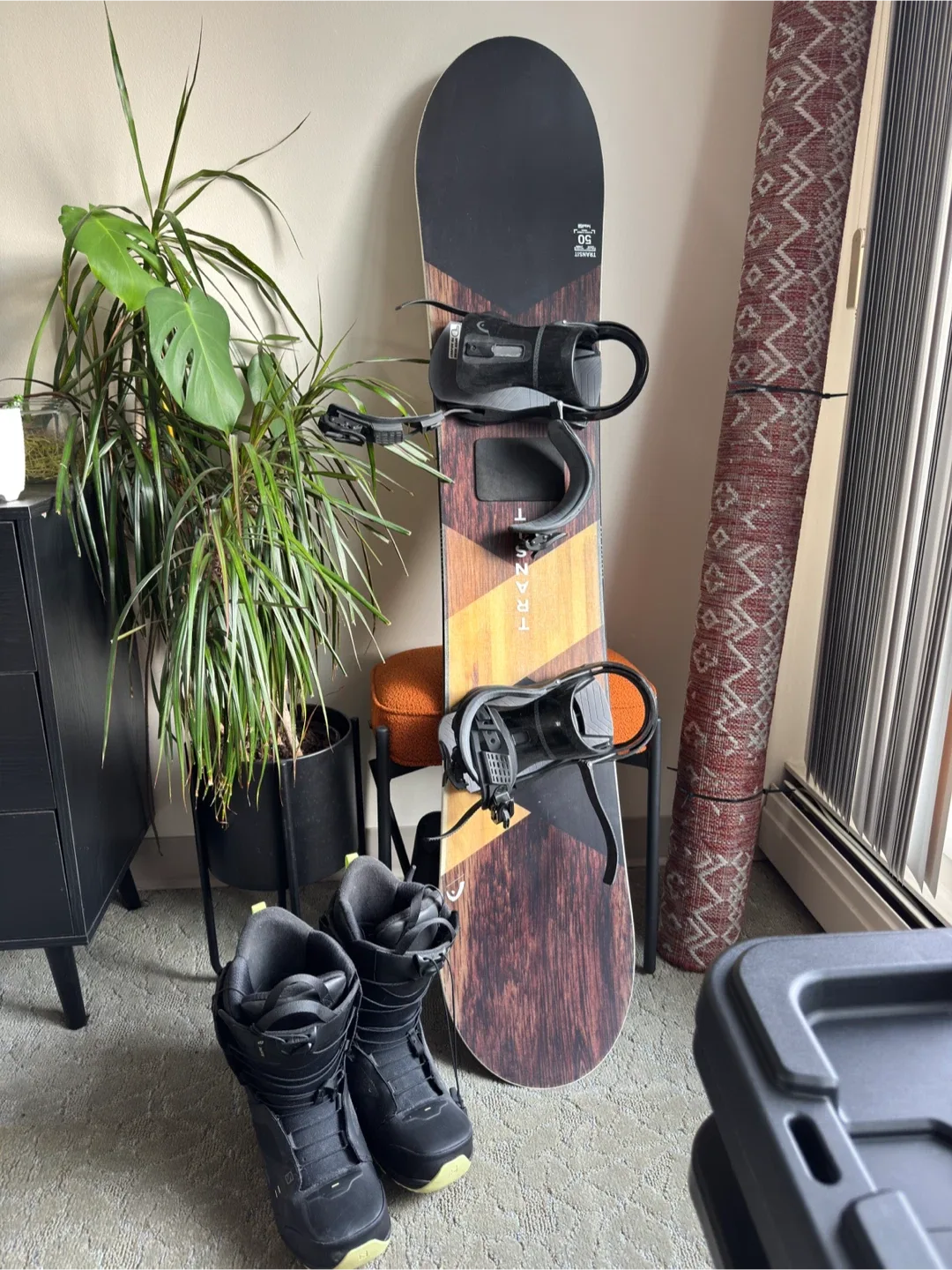 Head Snowboard & Boots Set - Barely Used