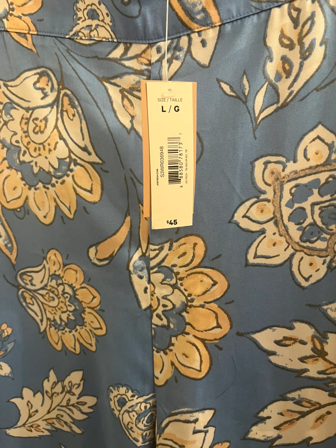 Joe Fresh x Roxy Earle Floral Pants - Size L - photo 3