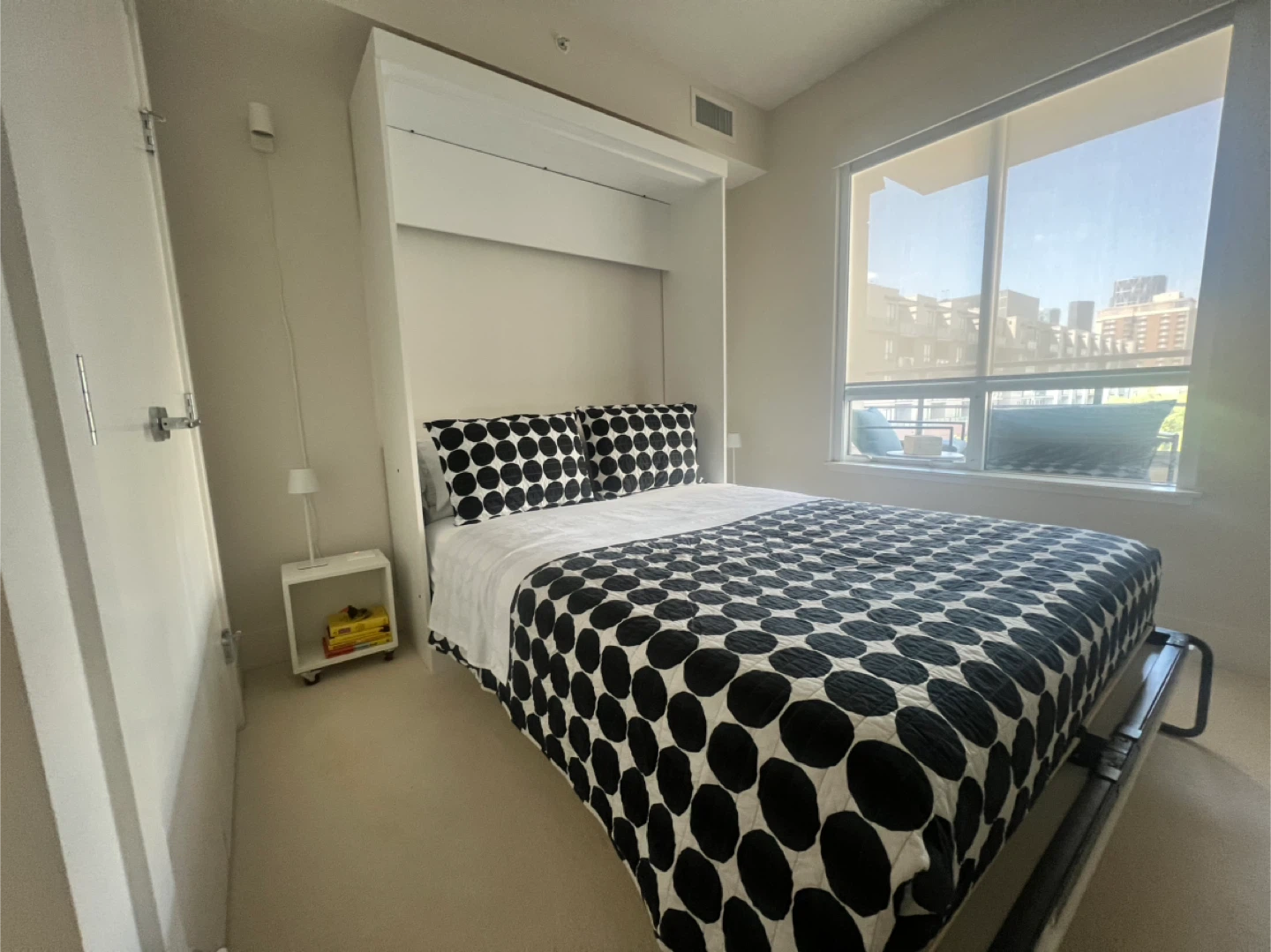 Queen Murphy Bed  - White - photo 4