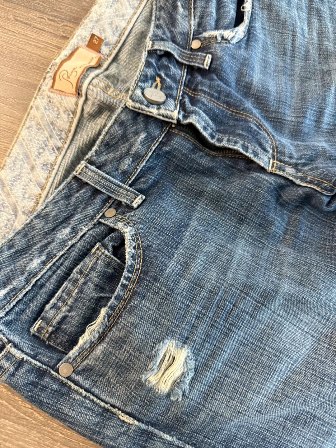Paige Premium Denim Jeans - Size 27 - photo 2