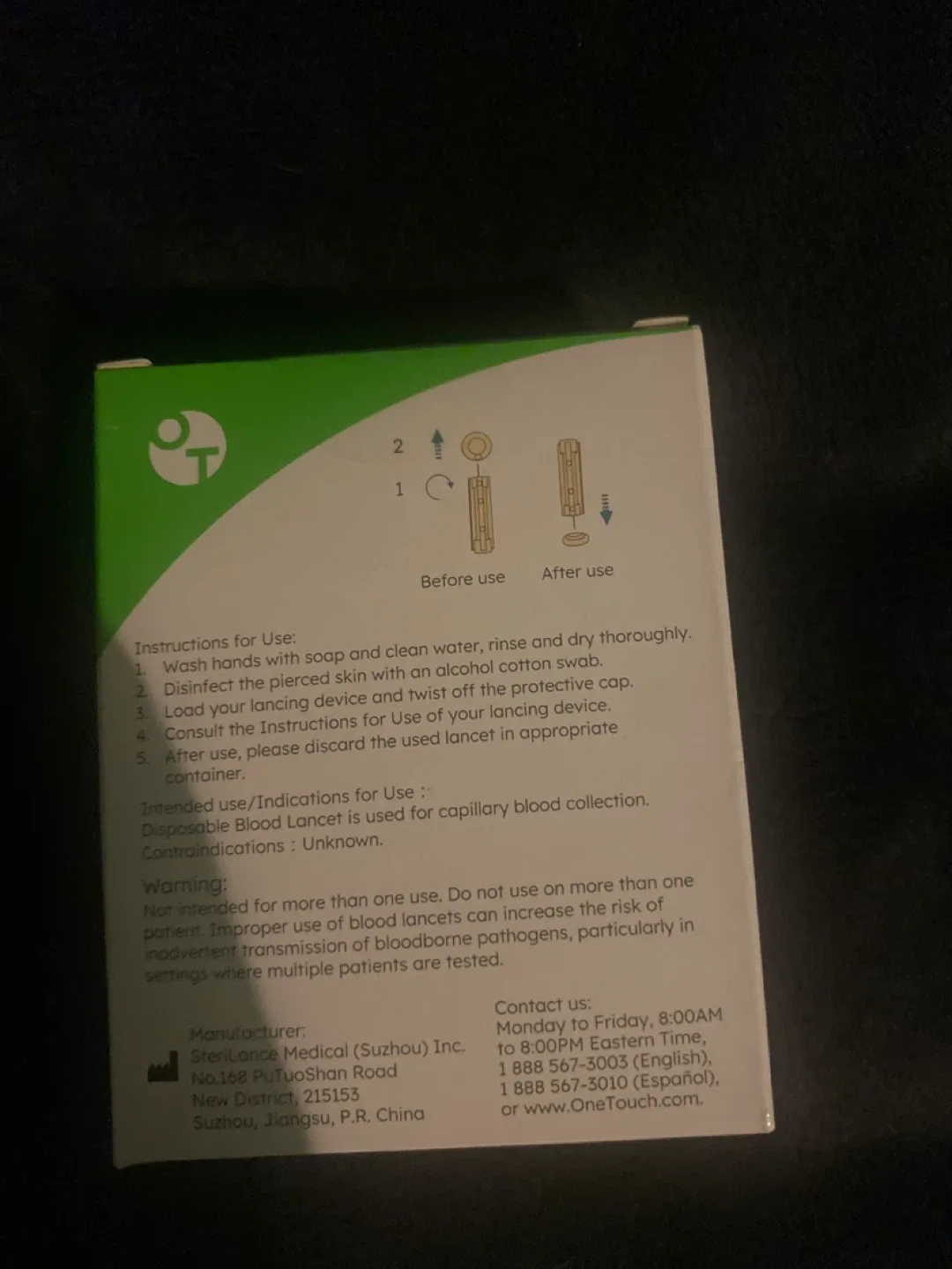 OneTouch UltraSoft 2 Disposable Blood Lancets, 100 count image indicator(3)