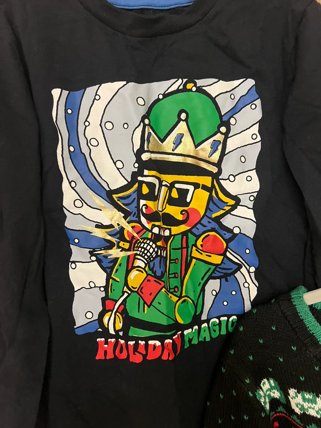 Boys Holiday Themed Long Sleeve Shirts Bundle - photo 2