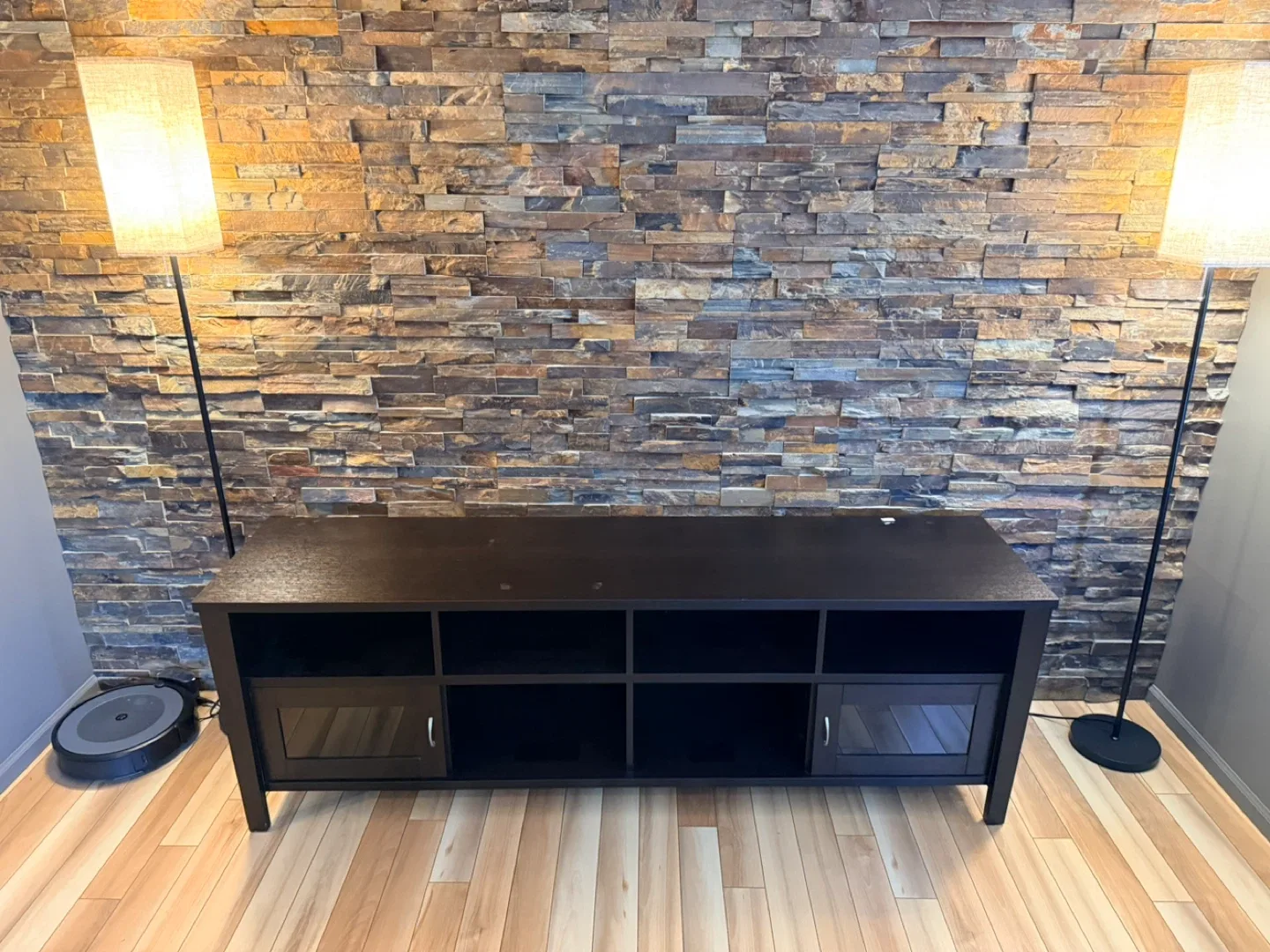 Dark Brown TV Stand