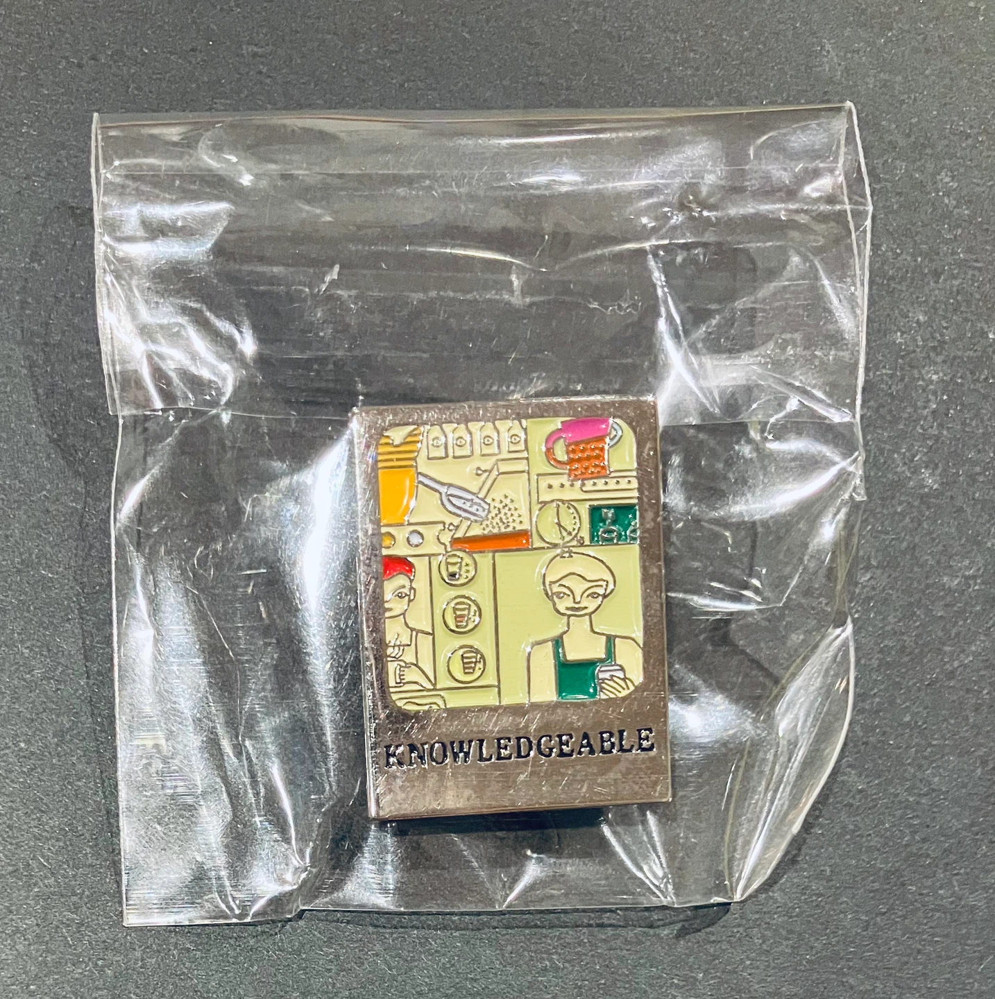 Starbucks Knowledgeable Enamel Pin