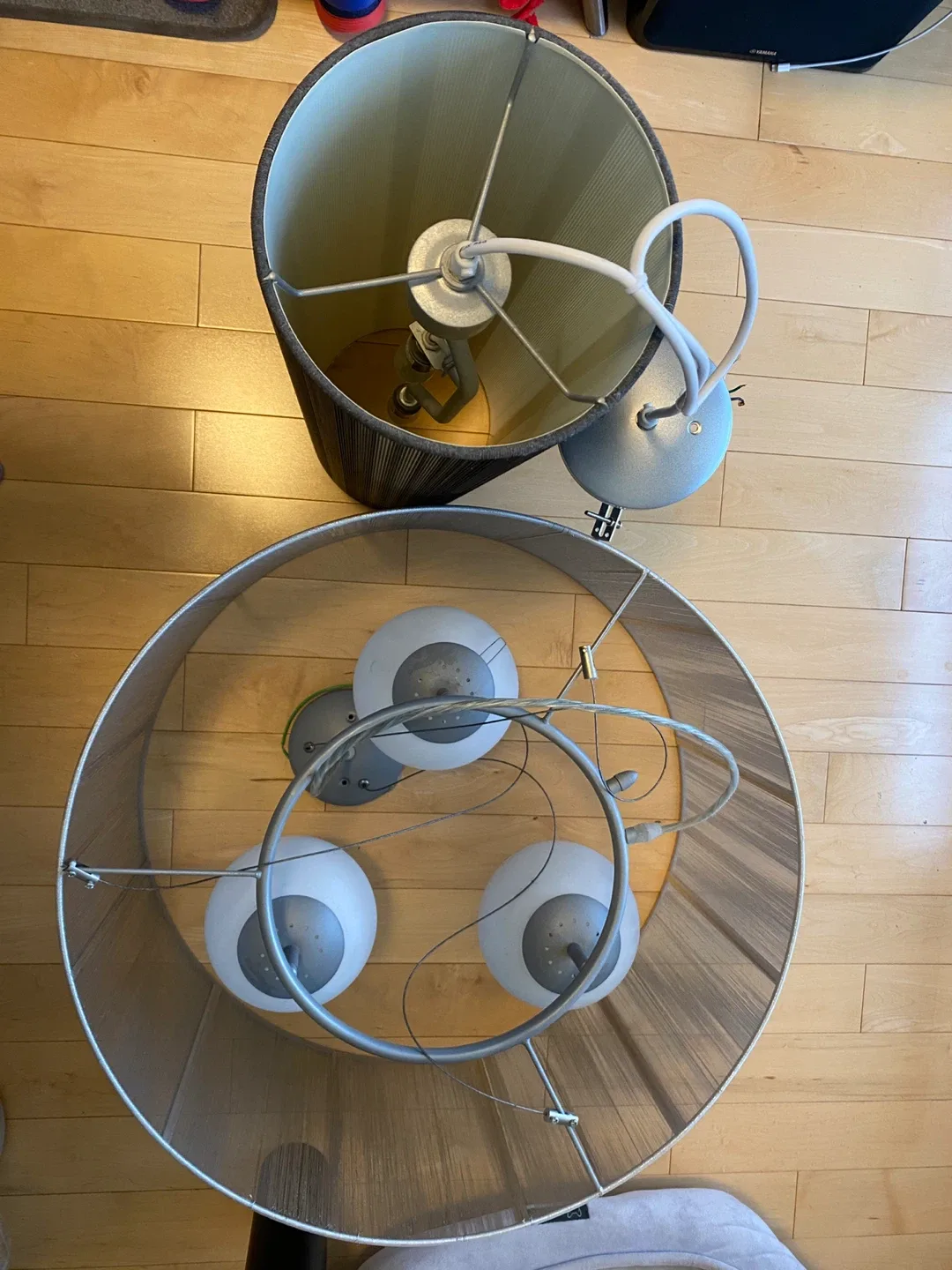 EQ3 Hanging Drum Shade Chandelier and Pendant image indicator(2)