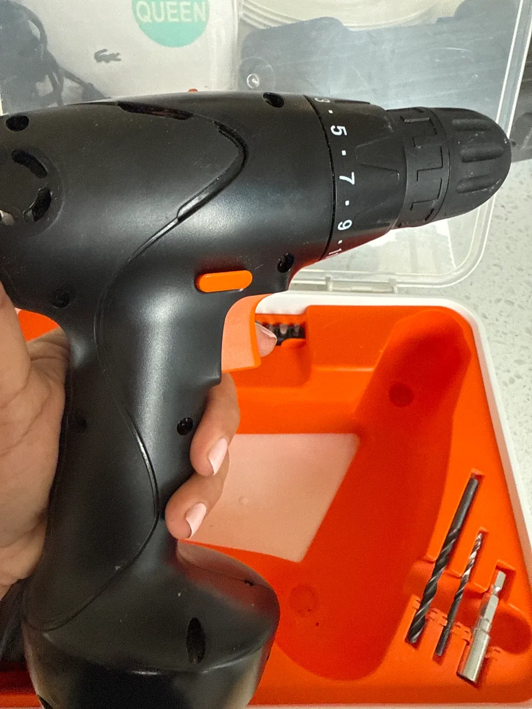 IKEA FIXA 14.4V Cordless Drill w/ Case image indicator(3)