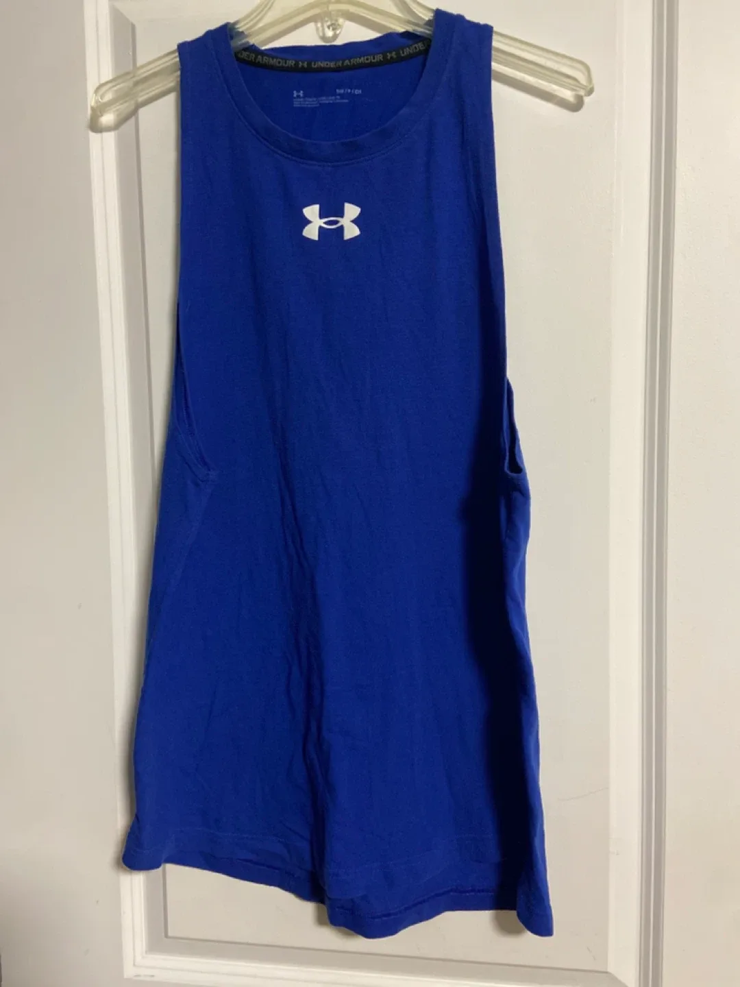 Under Armour Blue Tank Top - Size Small