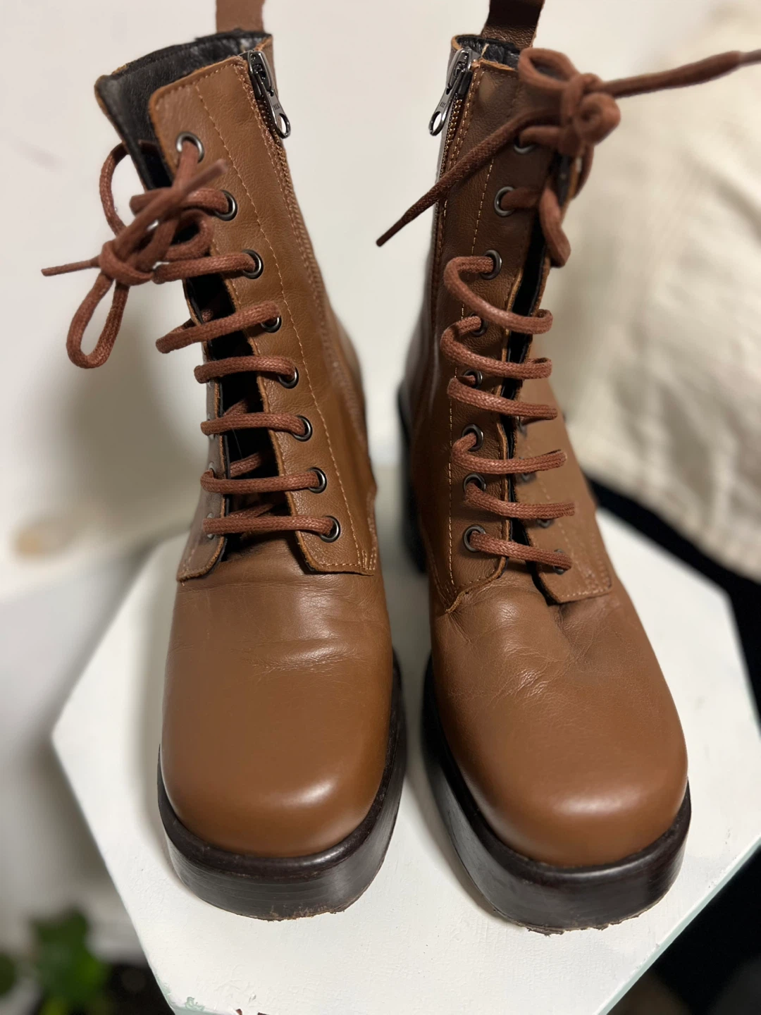 L’Intervalle Leather Boots - photo 2