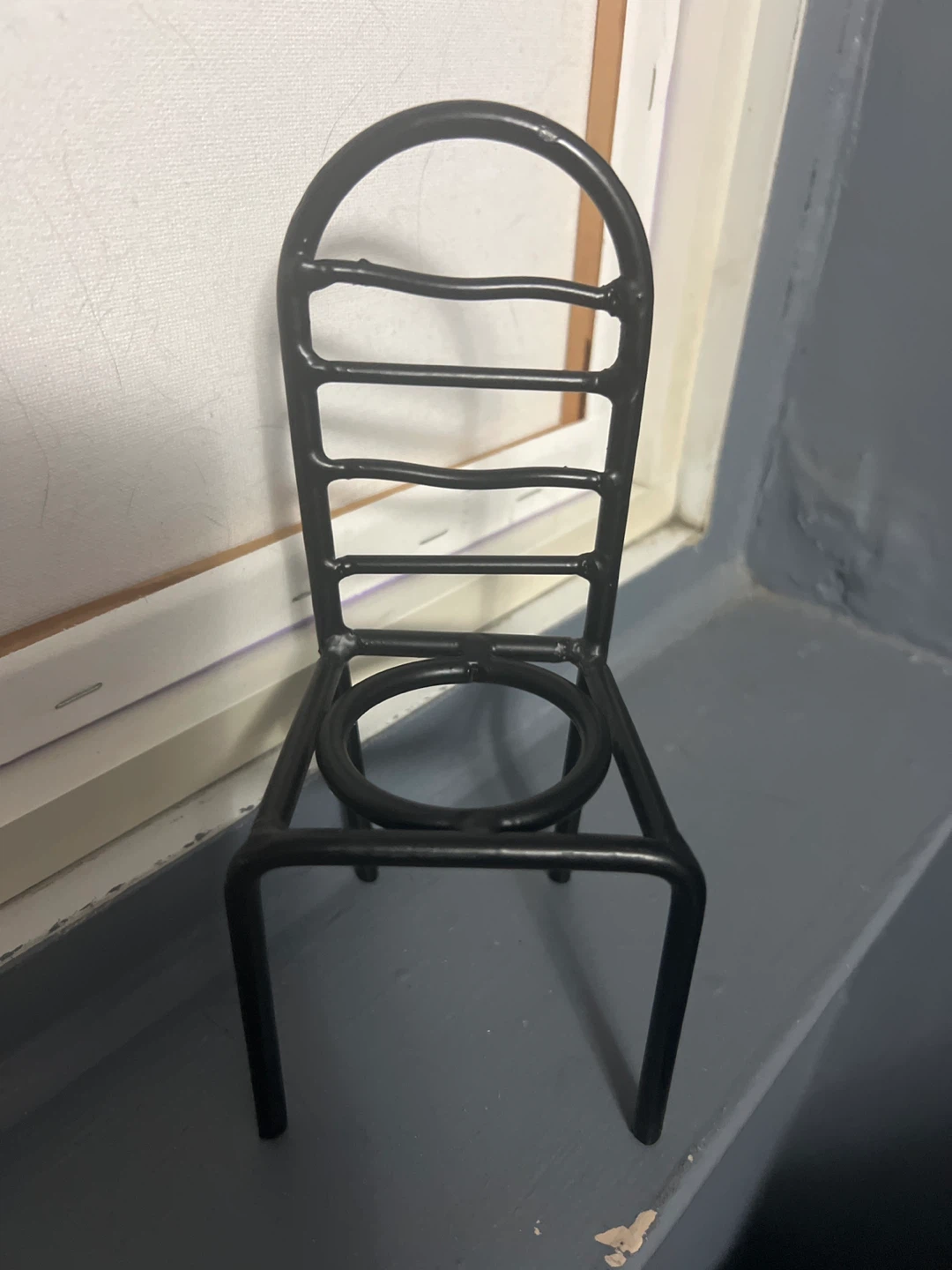 Black Metal Egg Holder - Chair Design