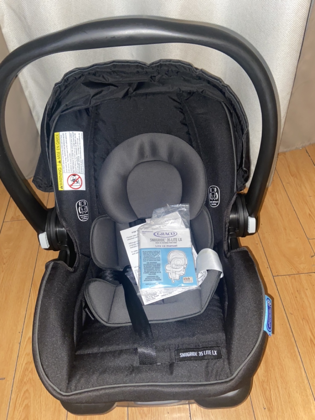 Graco SnugRide 35 Lite LX Infant Car Seat - Black