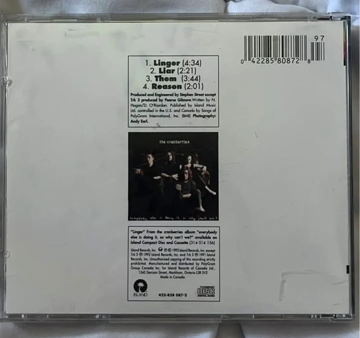 The Cranberries - Linger CD image indicator(2)