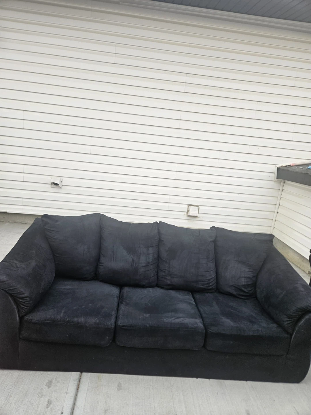 Black Sofa and Loveseat Set - photo 3