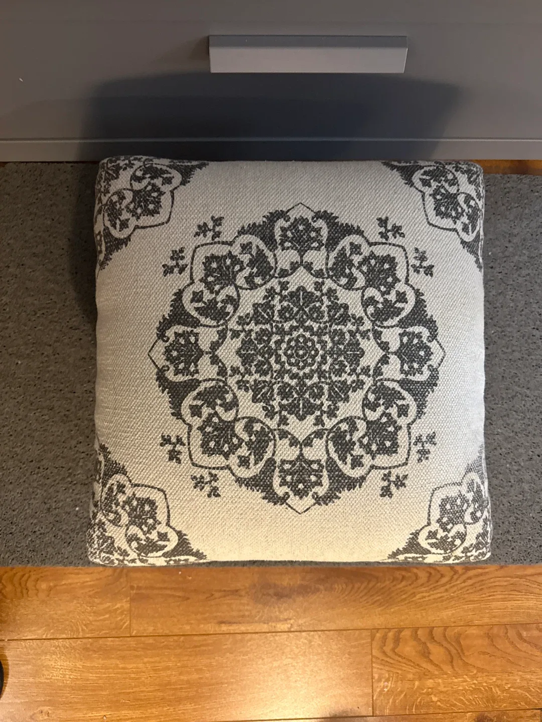 Patterned Ottoman Footstool image indicator(2)