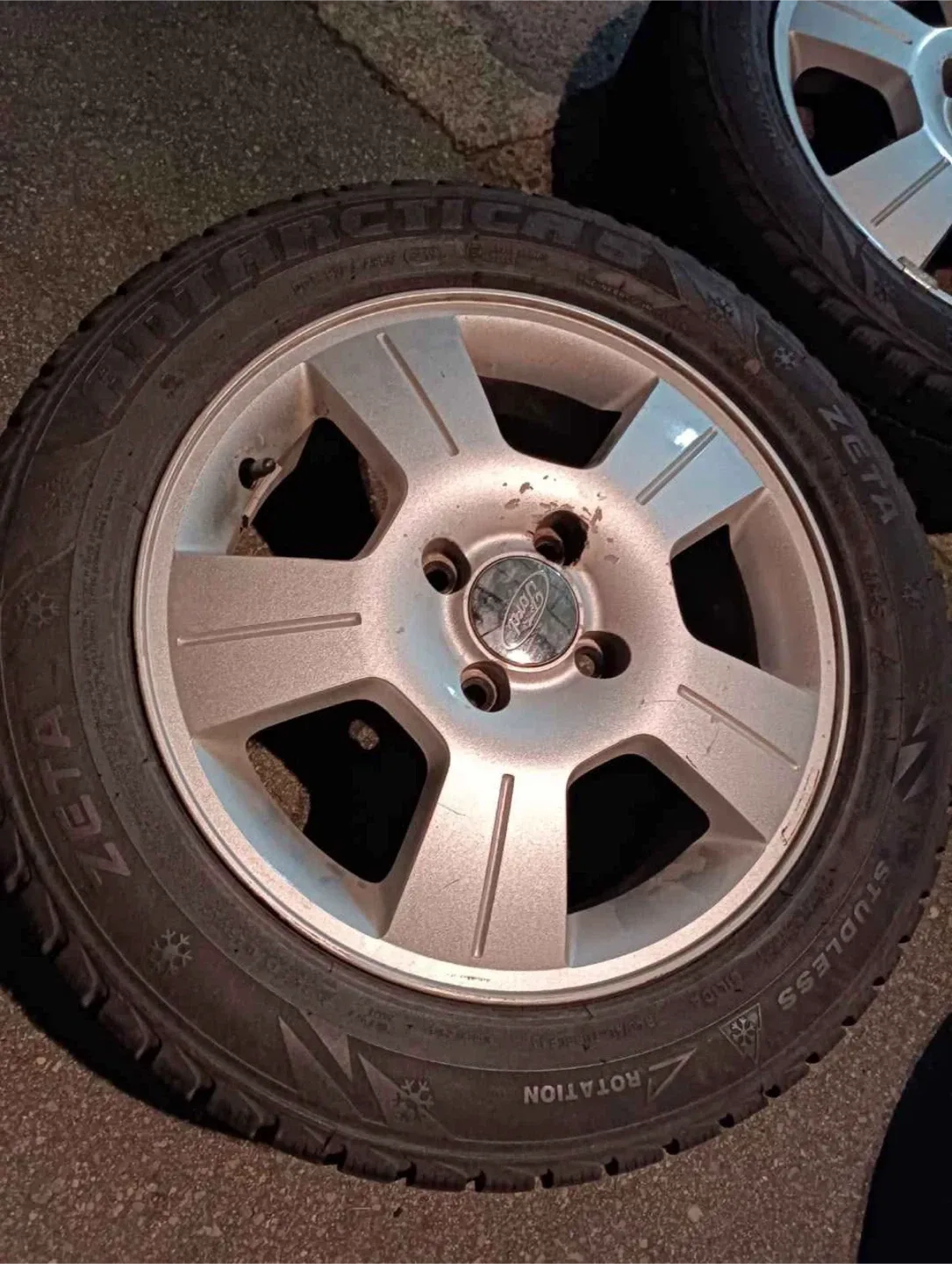 Ford OEM 16” Alloy Rims – 4×108 – w/ Tires (2 Winter + 2 AS) image indicator(3)