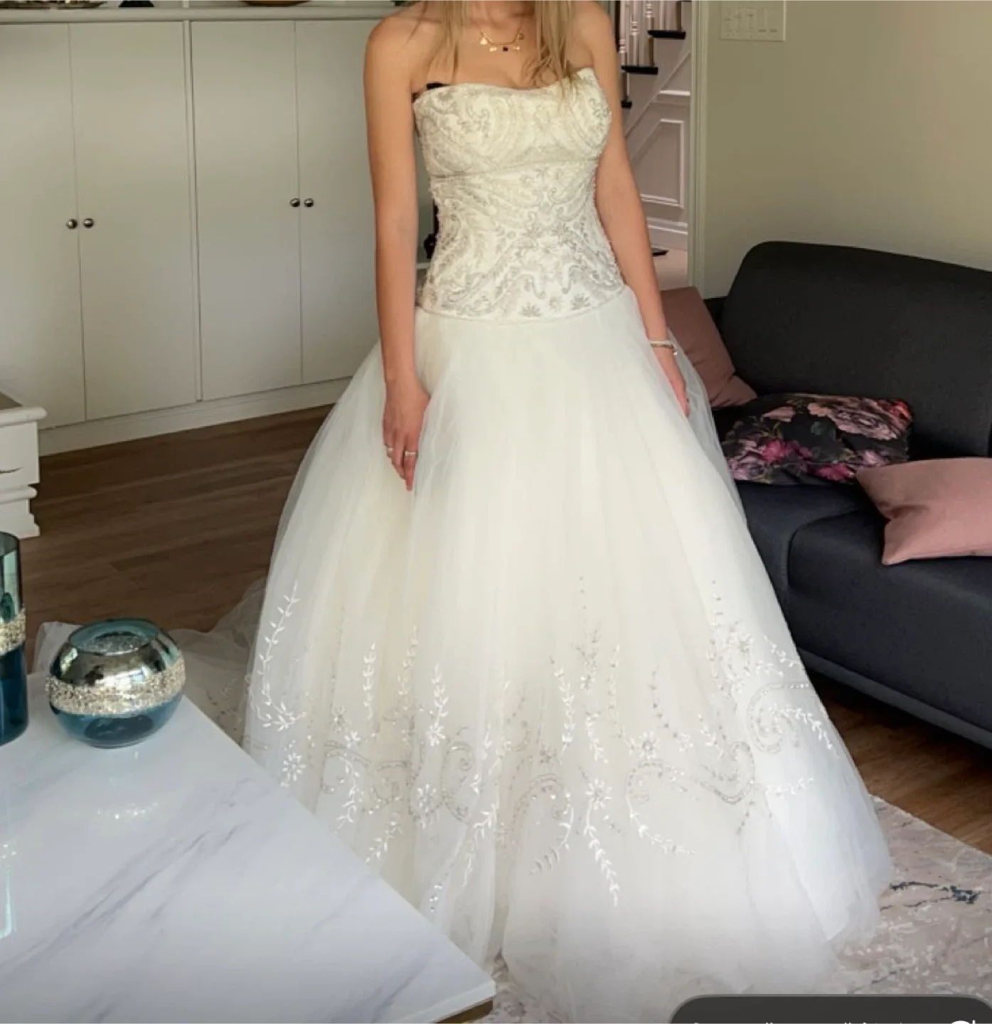 Elegant Wedding Dress - Ivory