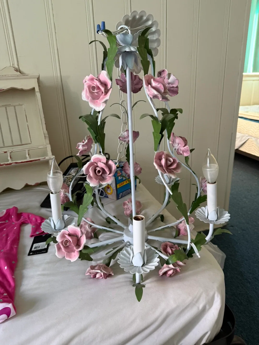 Floral Chandelier - Rose Design thumbnail