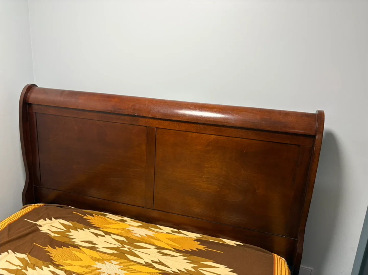 Wooden Sleigh Bed Frame image indicator(2)