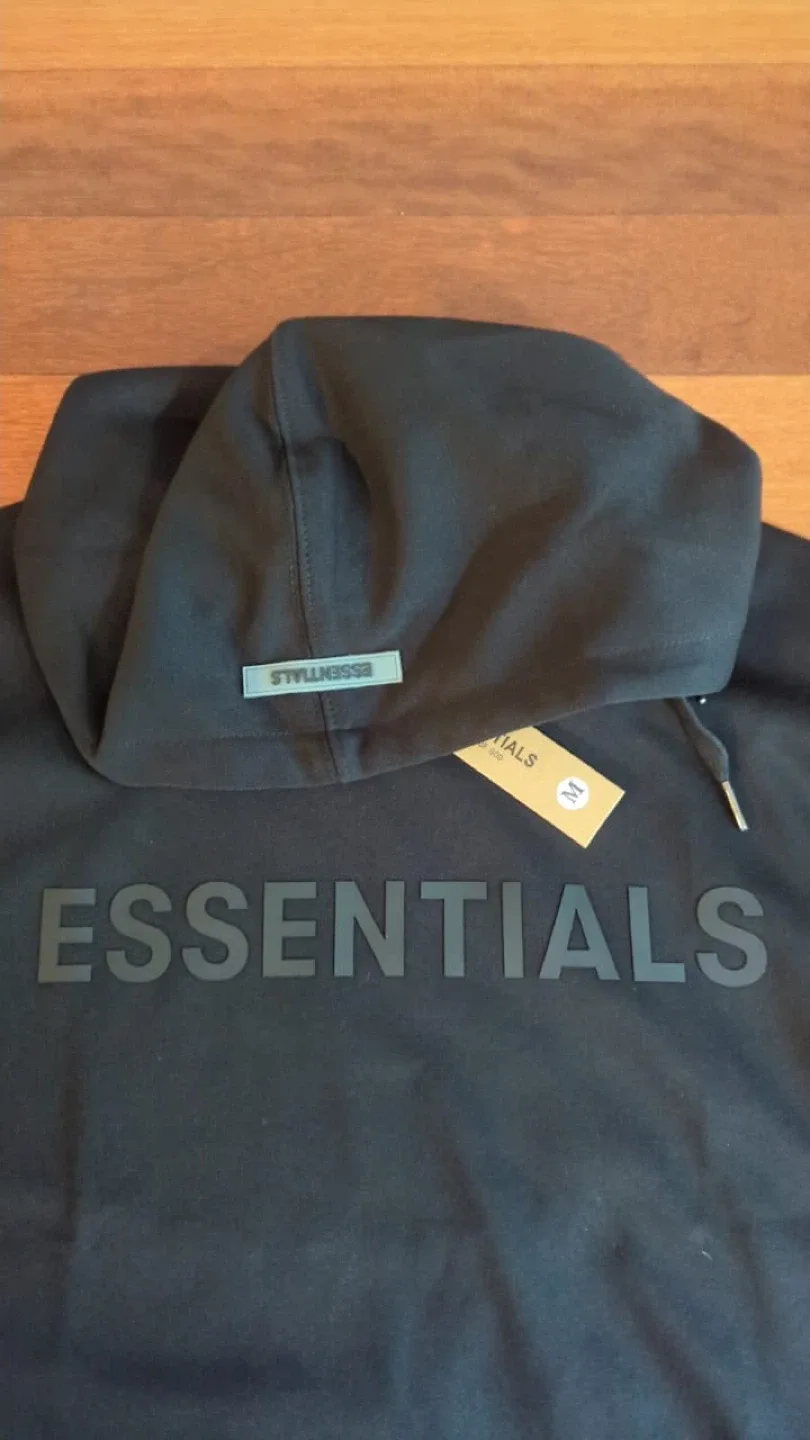 Essentials Hoodie black image indicator(4)