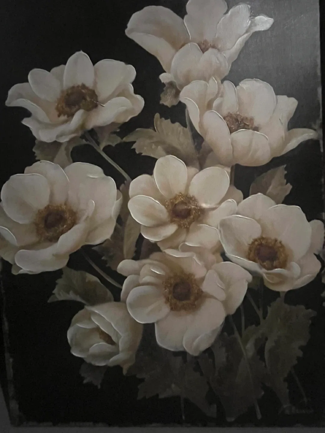 Floral Print by F. de Villeneuve