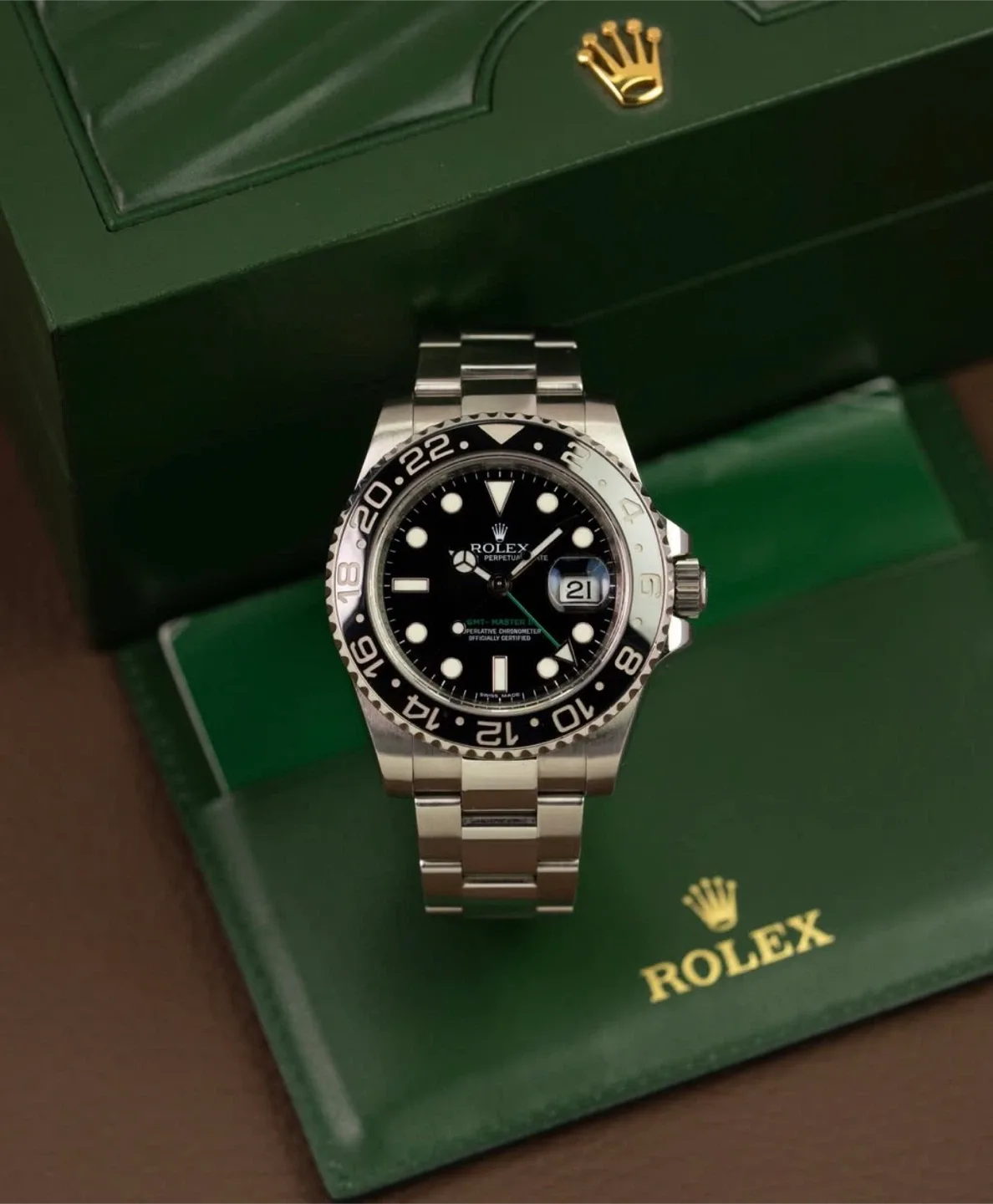 2011 Rolex GMT-Master II 40mm Oyster 116710LN