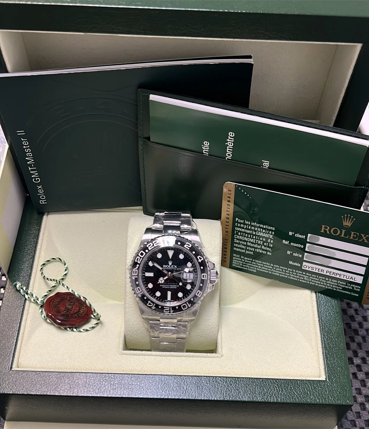 2011 Rolex GMT-Master II 40mm Oyster 116710LN - photo 2