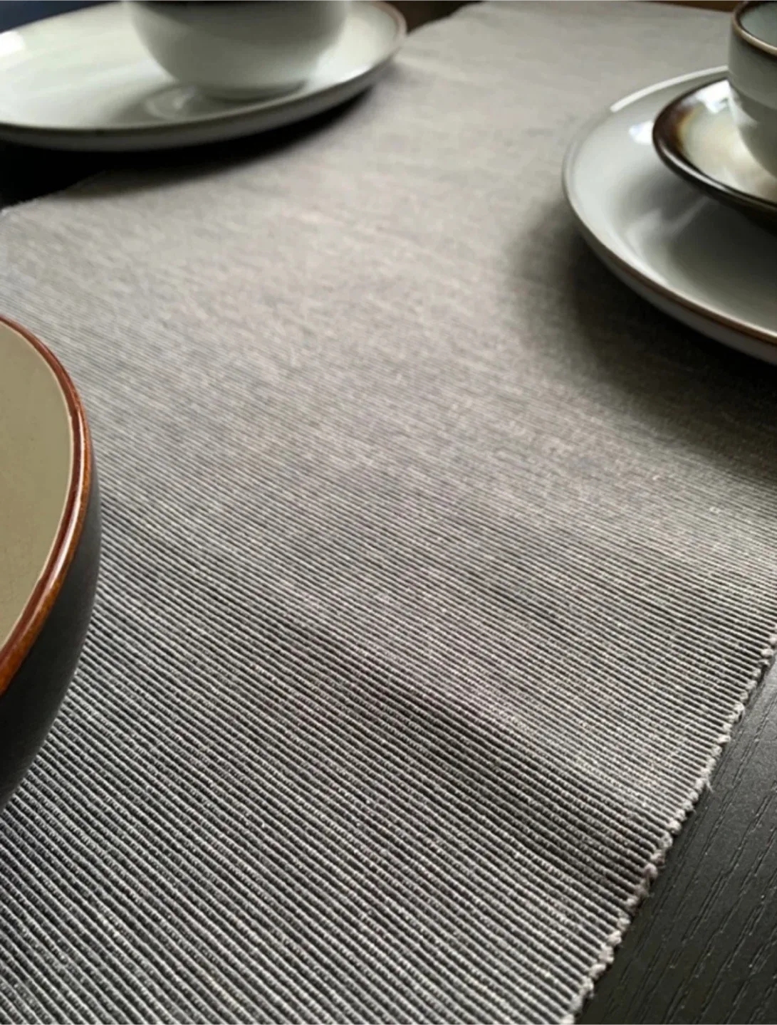 Table Runner- Grey image indicator(3)