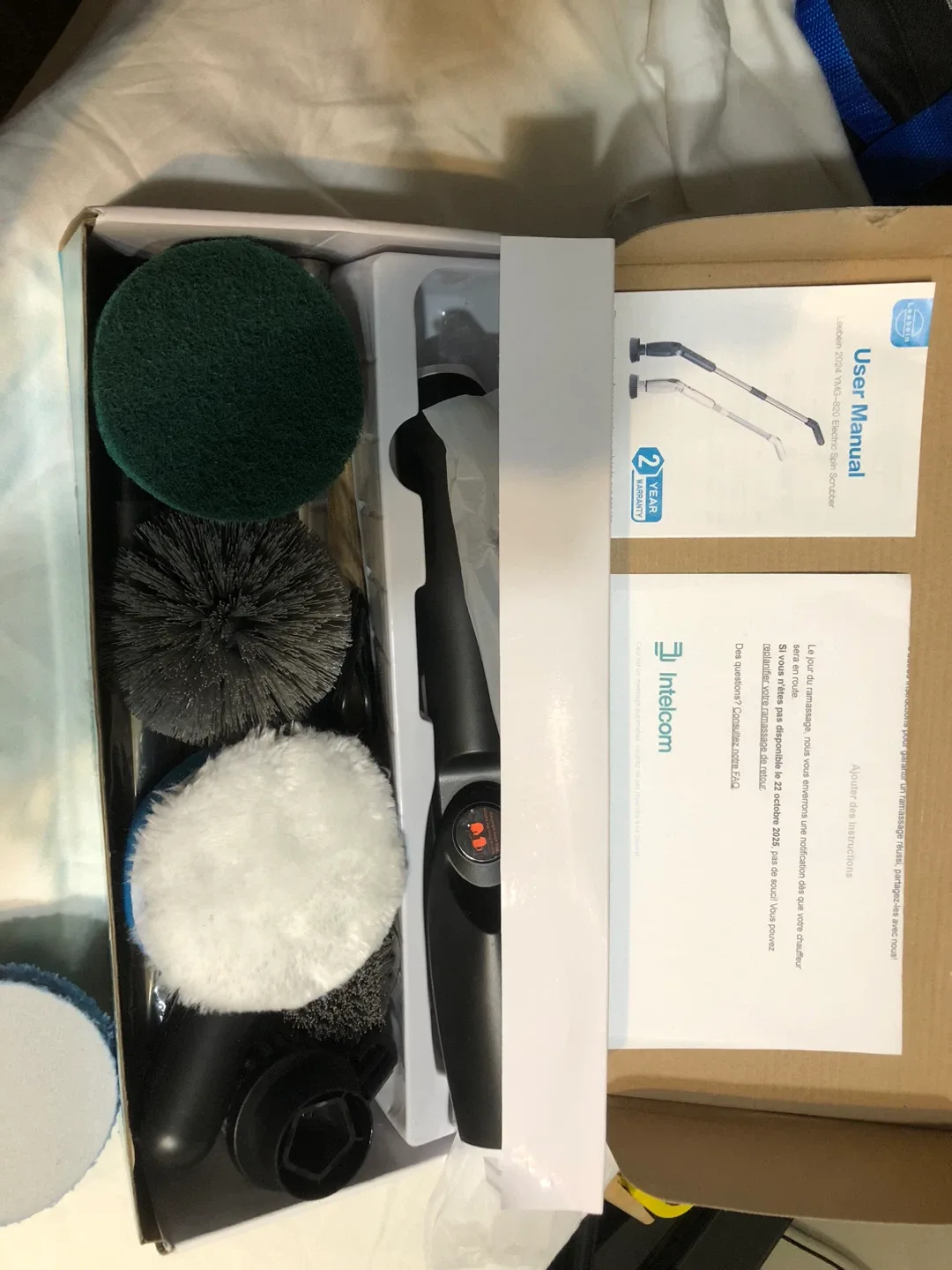 Leebein  Electric Spin Scrubber - NEW! image indicator(3)