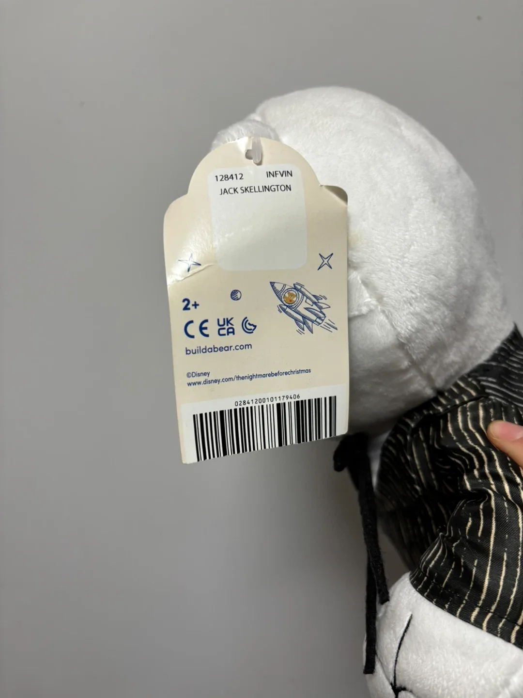 Build-A-Bear Disney Jack Skellington Plush image indicator(4)