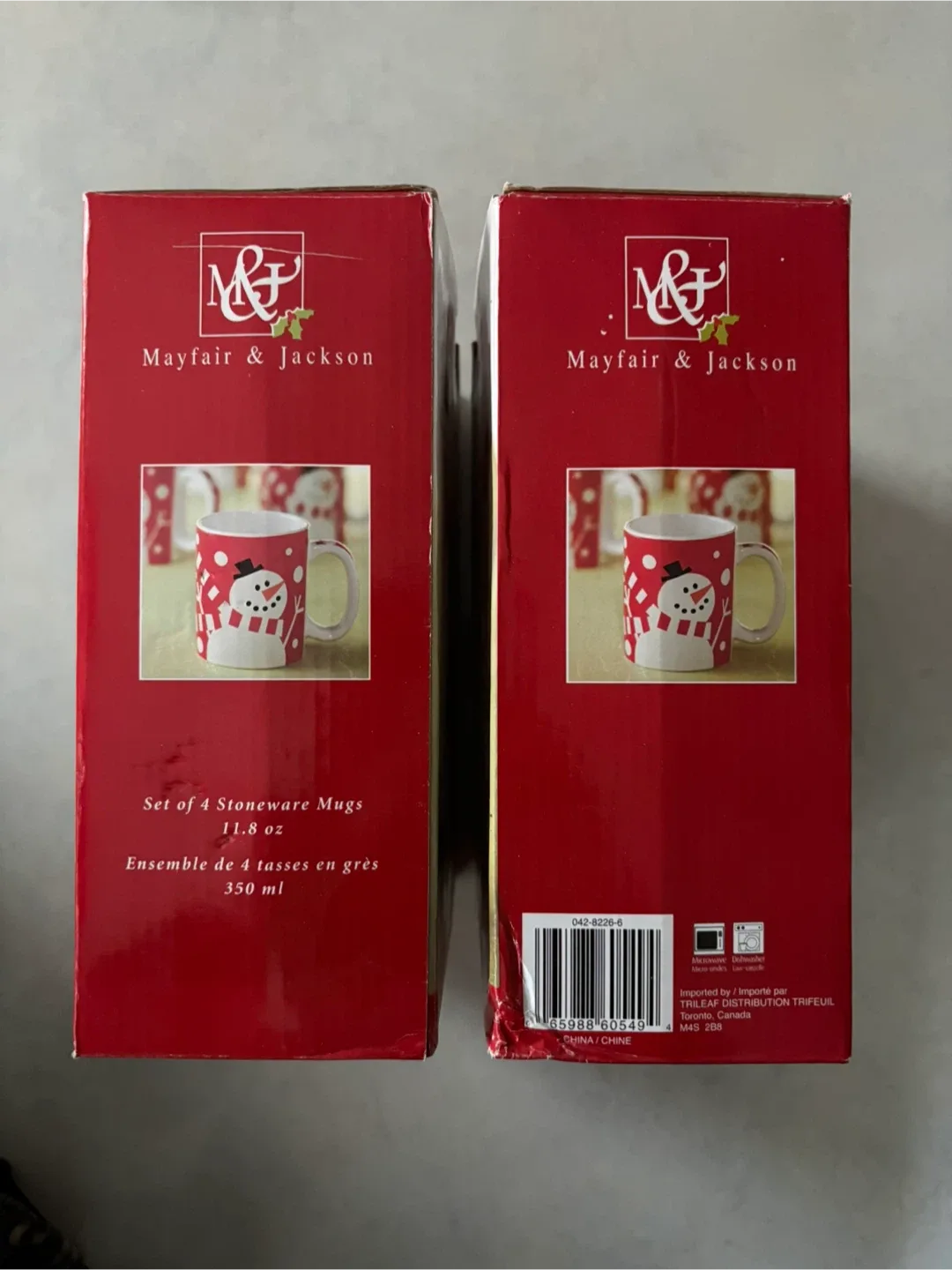 Mayfair & Jackson Stoneware Mugs - Set of 4 image indicator(2)