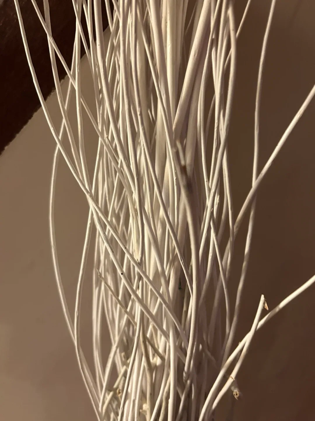 lot 5 ft white Xmas winter Christmas willow branch decor tree image indicator(3)