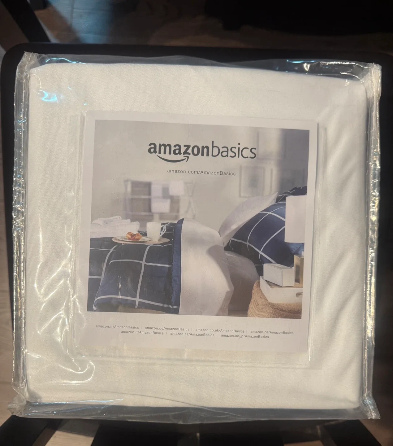 AmazonBasics White Mattress Protector - New in Package image indicator(2)