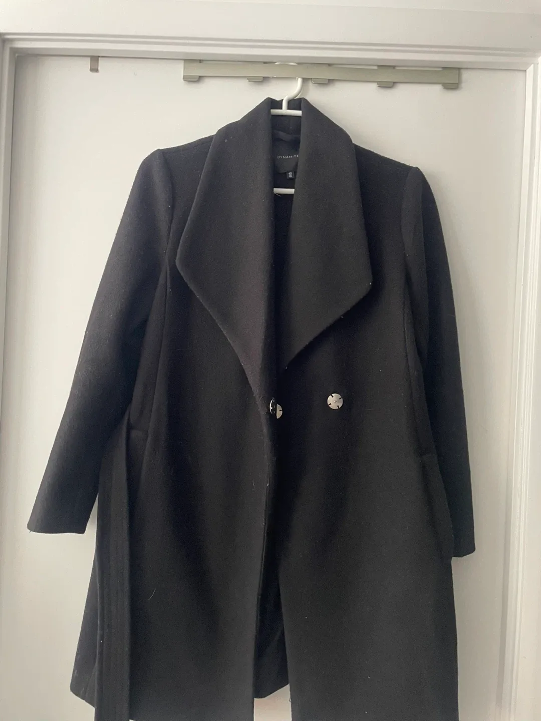 Dynamite Black Coat - Size small