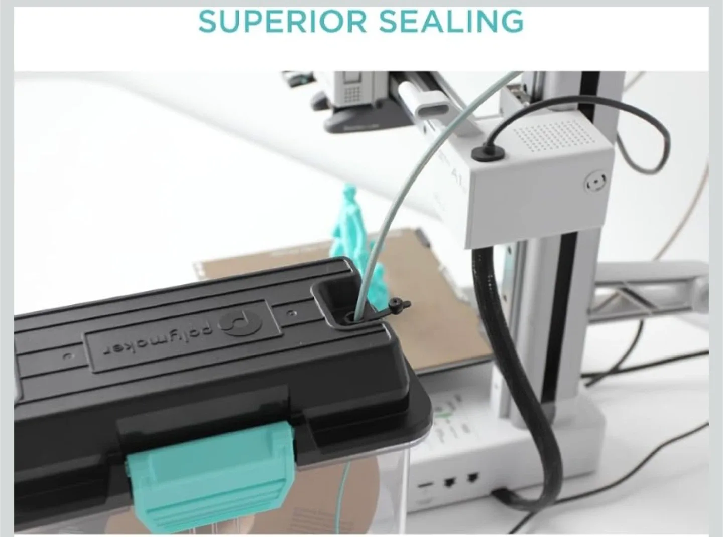 New Polymaker 3D Printing Filament Dryer and Storage Box image indicator(5)