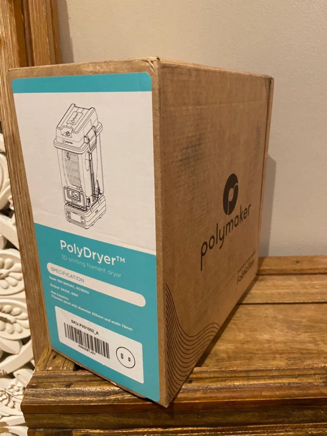 New Polymaker 3D Printing Filament Dryer and Storage Box image indicator(9)