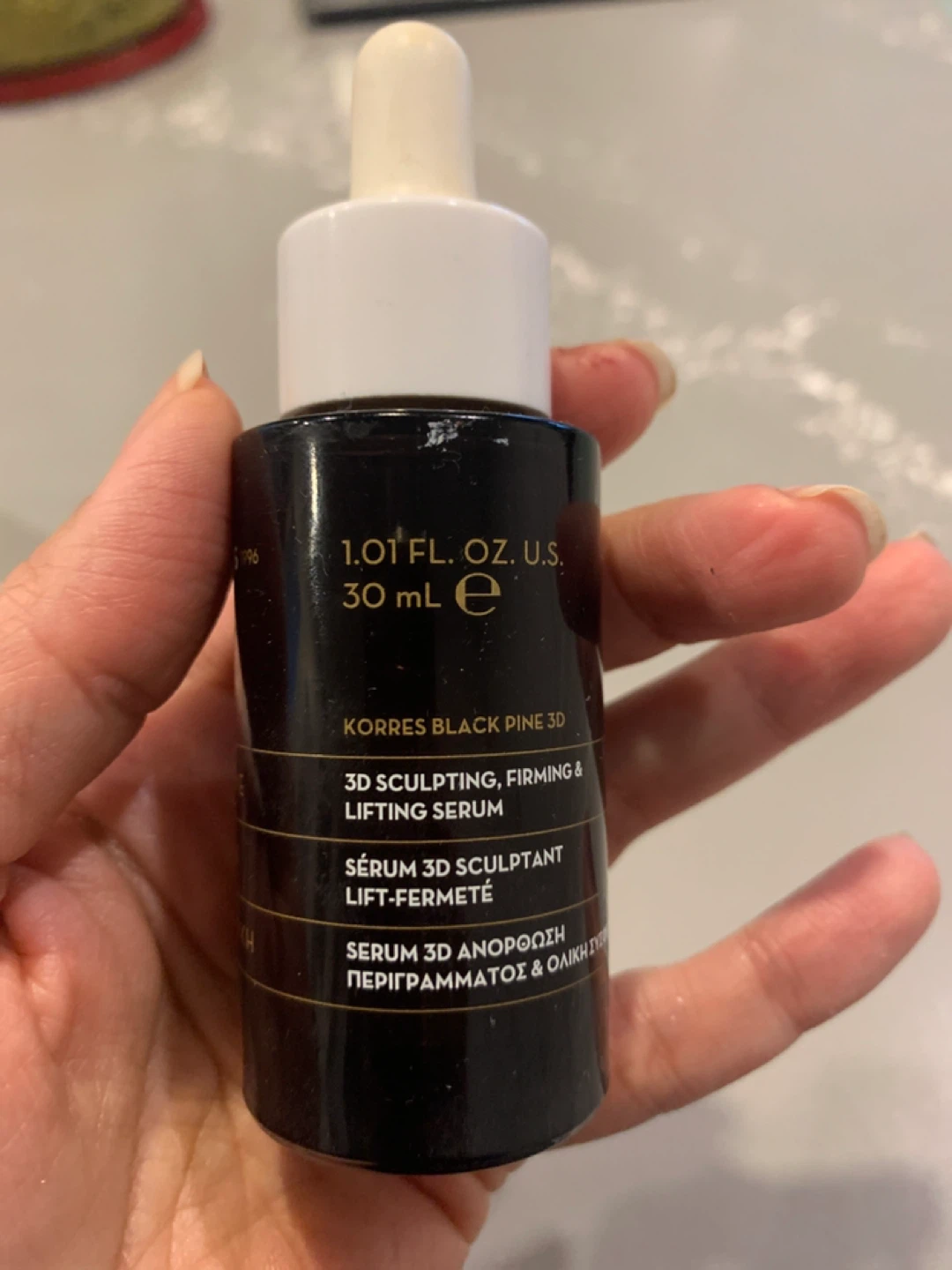Korres Black Pine 3D Serum & Sleeping Facial - photo 2