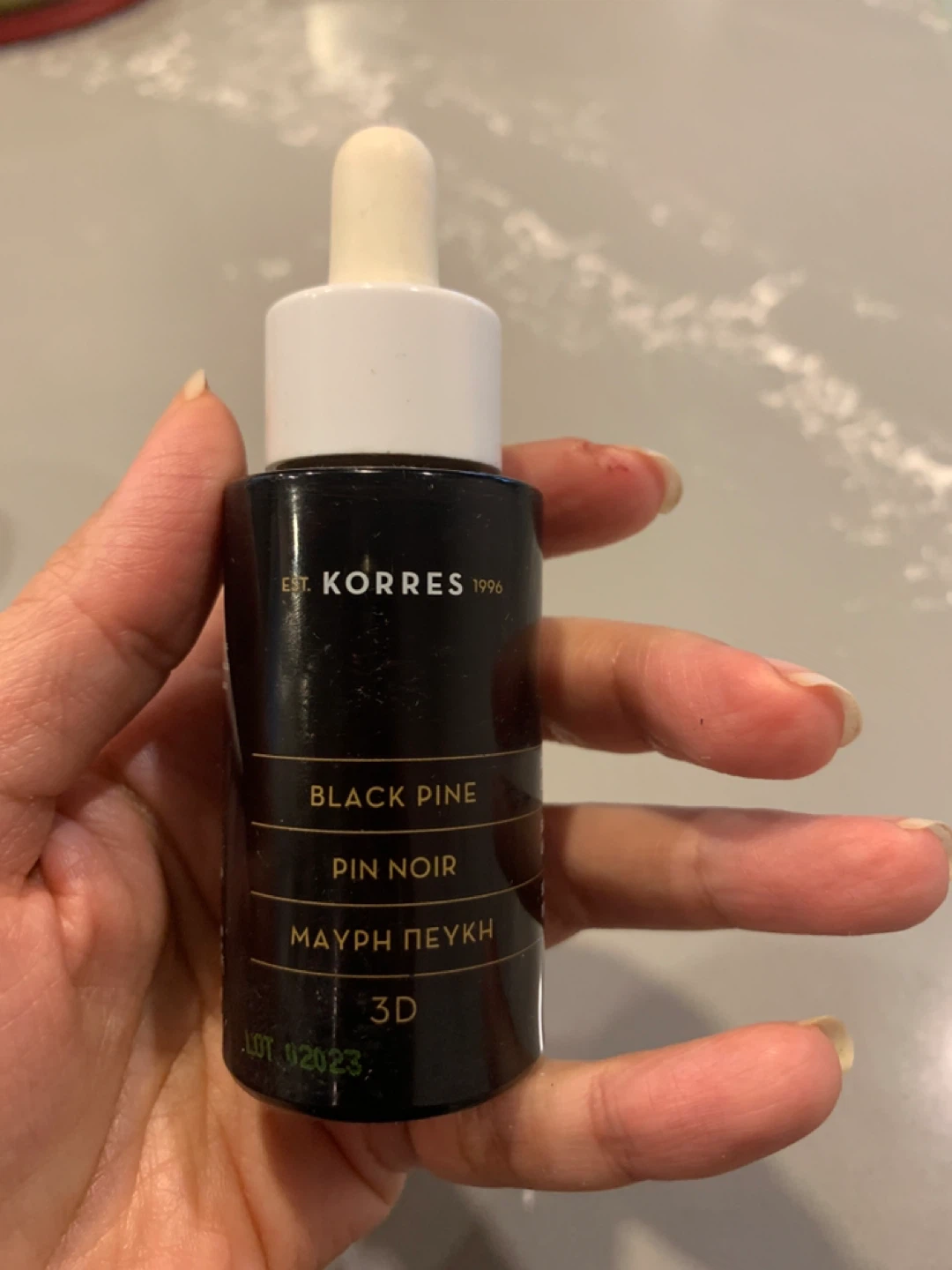 Korres Black Pine 3D Serum & Sleeping Facial - photo 3