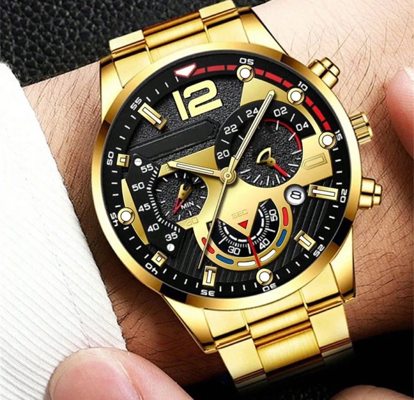 Brand new men’s watch with bracelet image indicator(3)