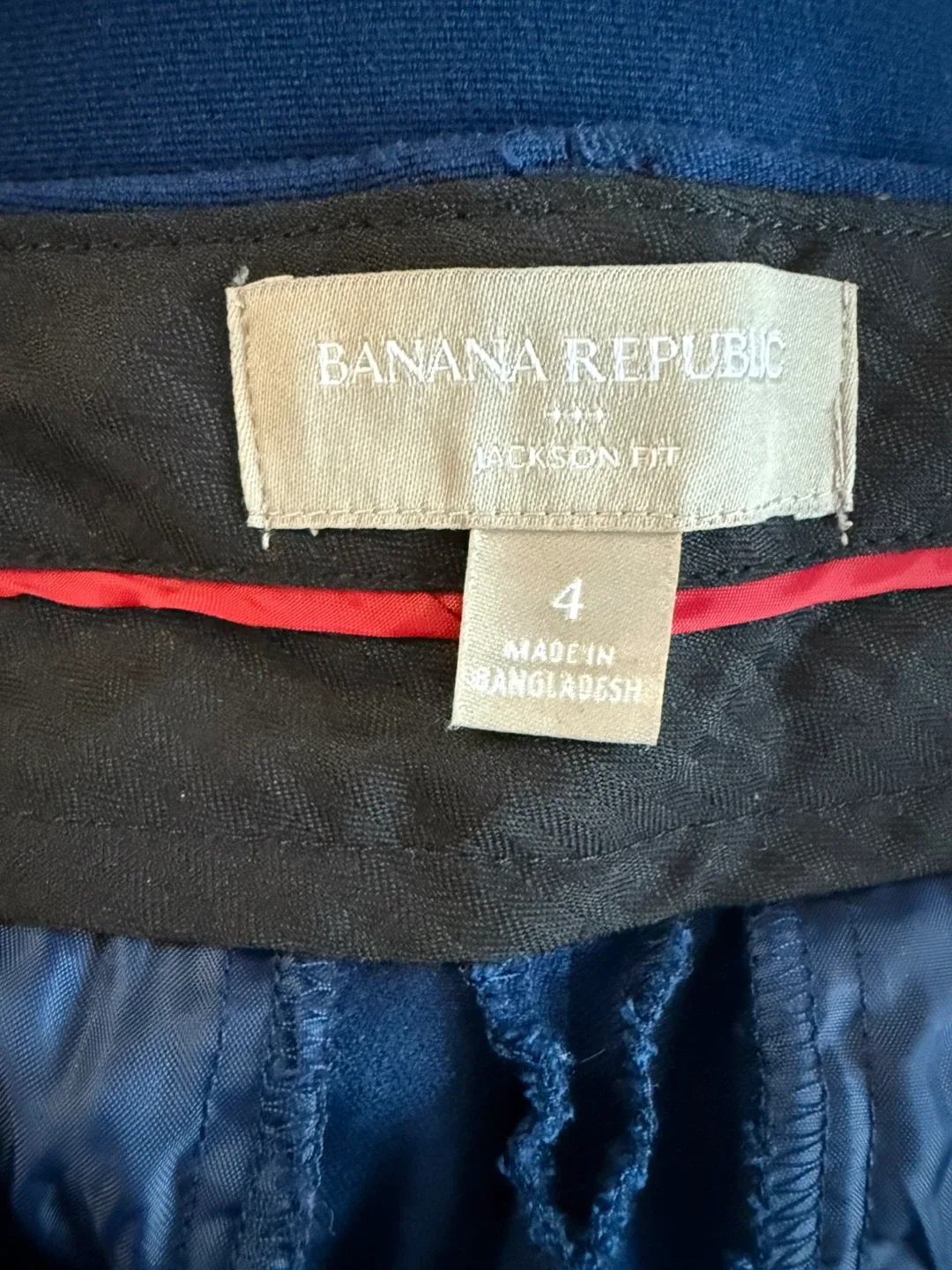 Banana Republic Jackson Fit Pants - Size 4 image indicator(4)