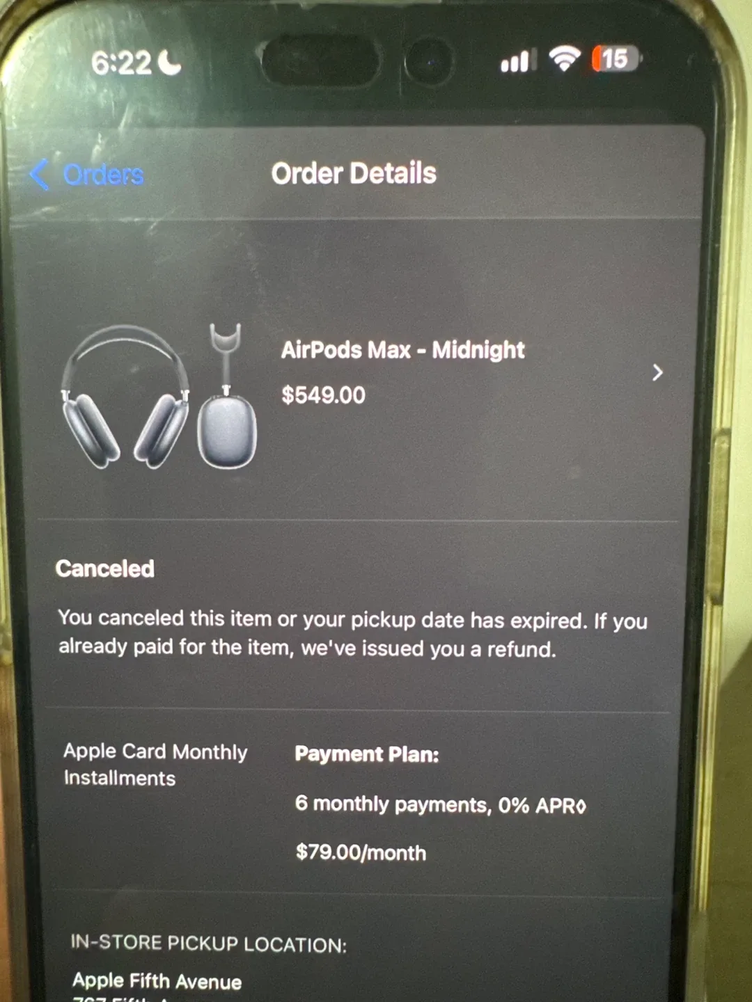 Apple AirPods Max - Orange image indicator(5)