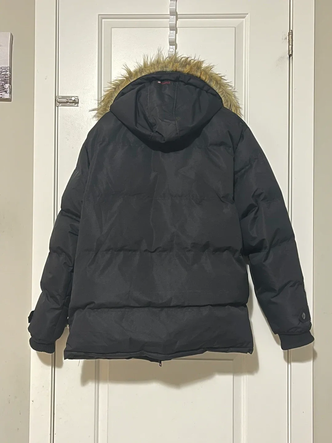 Canada Weather Gear Men's Black Parka Winter Jacket - with Tags image indicator(2)