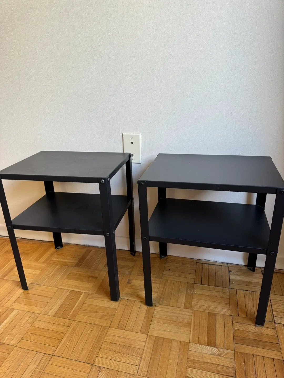 IKEA Knarrevik Black Nightstands- A PAIR image indicator(5)
