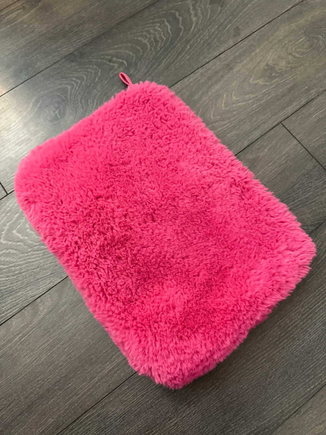 H&M Pink Fuzzy Laptop Pouch