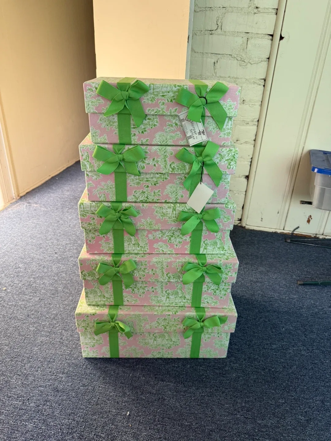 Set of 5 Decorative Storage Boxes thumbnail