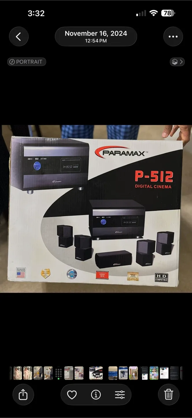 Paramax P-512 Digital Cinema System